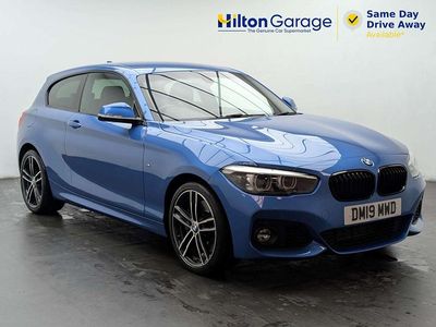 Used BMW 118 M Sport 2019 Blue Hatchback