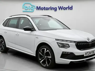Used Skoda Kamiq Monte Carlo 116 HP (85 kW) 2024 White SUV