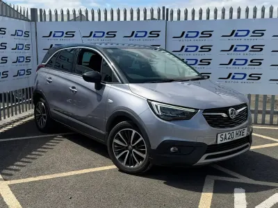 Used Vauxhall Crossland X Elite 83 HP (61 kW) 2020 Grey SUV