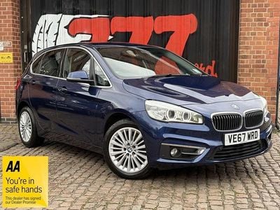 Used BMW 218 Luxury Line 136 HP (100 kW) 2018 Blue MPV