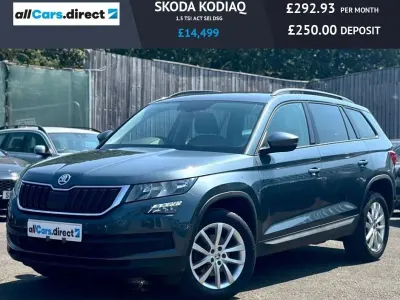 Used Skoda Kodiaq SE 150 HP (110 kW) 2018 Grey SUV