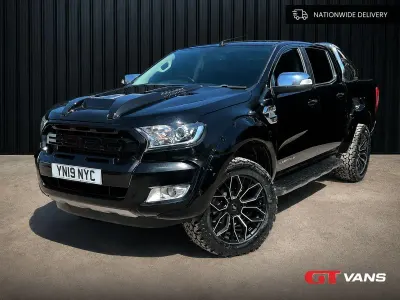Used Ford Ranger Limited 160 HP (117 kW) 2019 Black Pickup