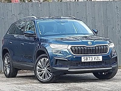 Used Skoda Kodiaq SE L Executive 150 HP (110 kW) 2024 Blue SUV