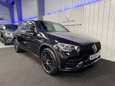 Used Mercedes GLC220 AMG line 194 HP (142 kW) 2019 Black SUV
