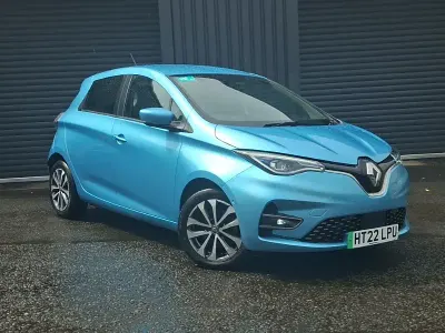 Used Renault Zoe GT-Line 100 kW (136 HP) 2022 Blue Hatchback