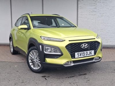 Used Hyundai Kona SE 120 HP (88 kW) 2019 Yellow SUV