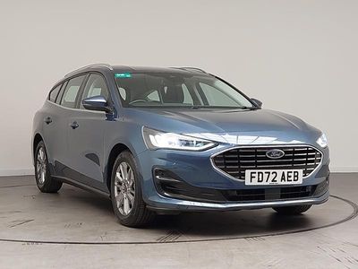 Used Ford Focus Titanium 125 HP (91 kW) 2023 Blue Estate