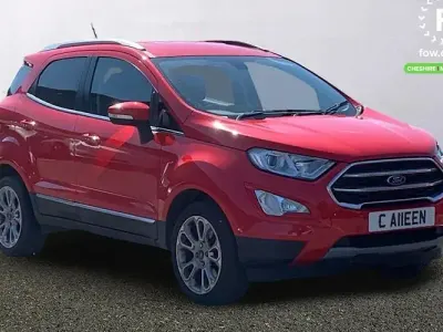 Używany Ford Ecosport Titanium 101 KM (74 kW) 2018 Czerwony SUV
