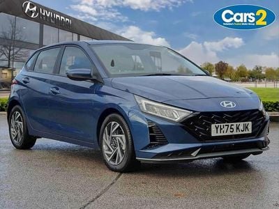 Nowe Hyundai i20 Advanced 101 KM (74 kW) 2025 Niebieski Hatchback