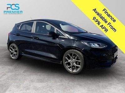 Second-hand Ford Fiesta ST-Line 125 CP (91 kW) 2023 Negru Hatchback