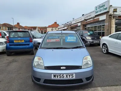 Used Ford Fiesta Style 75 HP (55 kW) 2005 Blue Hatchback