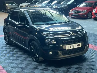 Used Citroën C3 Flair 108 HP (79 kW) 2018 Black Hatchback