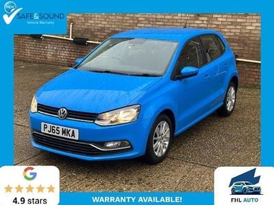Used VW Polo SE 60 HP (44 kW) 2015 Blue Hatchback