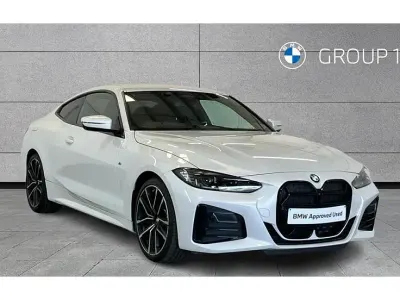 Usado BMW M440 Comfort Edition 340 CV (250 kW) 2023 Blanco Berlina