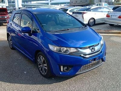 Used Honda Fit Hybrid 2014 Blue Hatchback