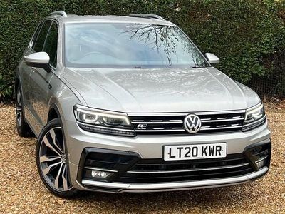 Silver Used 2020 VW Tiguan R-line SUV | £17,997 (Good price)