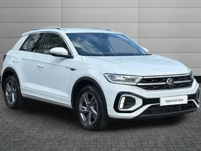 Used VW T-Roc R-line 150 HP (110 kW) 2025 White SUV
