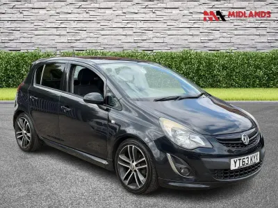 Used Vauxhall Corsa Edition 118 HP (86 kW) 2013 Black Hatchback