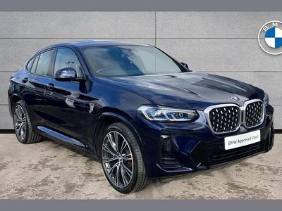 Used BMW X4 M Sport 187 HP (137 kW) 2022 Blue SUV