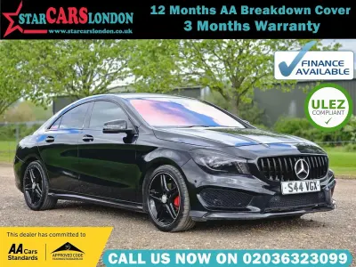 Used Mercedes CLA180 AMG 122 HP (89 kW) 2014 Black Sedan