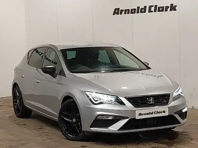 Used Seat Leon Black Edition 130 HP (95 kW) 2020 Silver Hatchback