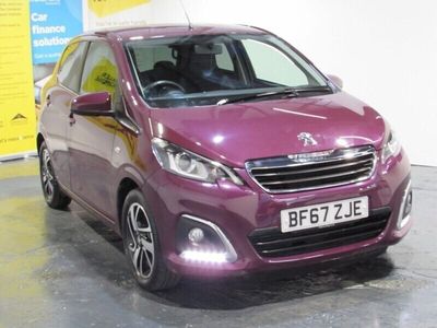 used Peugeot 108 1.2 PURETECH ALLURE 5d 82 BHP. 1 OWNER-REAR CAMERA-BLUETOOTH-DAB-CRUISE Hatchback
