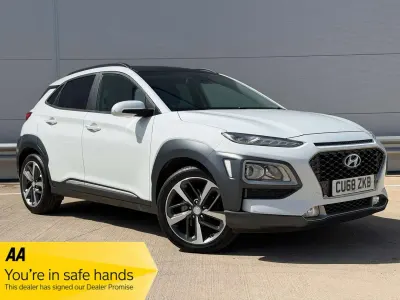 Used Hyundai Kona Premium SE 2018 White SUV