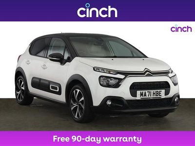 White Used 2021 Citroën C3 PureTech Hatchback | £10,999 (Fair price)