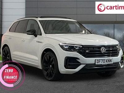 White Used 2020 VW Touareg Black Edition SUV | £35,500 (Fair price)
