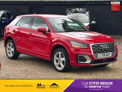 Used Audi Q2 Sport 116 HP (85 kW) 2019 Red SUV