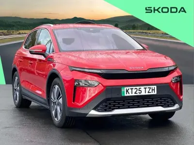 Used Skoda Elroq 210 kW (286 HP) 2025 Red SUV