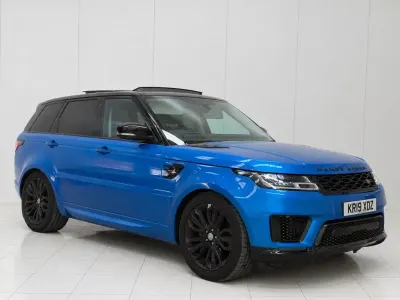 Begagnad Land Rover Range Rover Sport Autobiography Dynamic 2019 Silver SUV