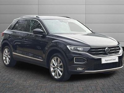 Used VW T-Roc SEL 150 HP (110 kW) 2021 Black SUV