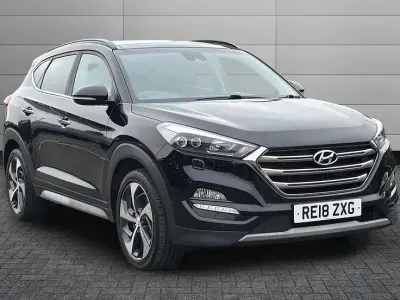 Used Hyundai Tucson Premium SE 136 HP (100 kW) 2018 Black SUV