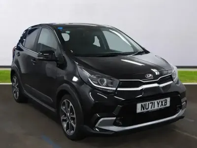 Used Kia Picanto X-Line 67 HP (49 kW) 2022 Black Hatchback