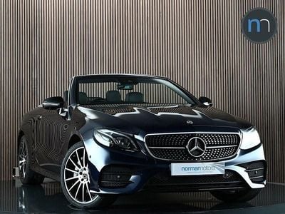 Used Mercedes E400 AMG Line Premium Plus 2020 Blue Cabriolet