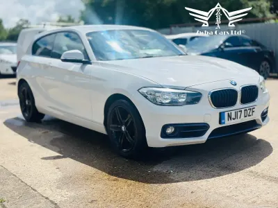 Used BMW 118 Sport Line 150 HP (110 kW) 2017 White Hatchback