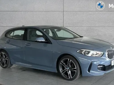 Used BMW 118 M Sport 136 HP (100 kW) 2021 Storm bay metallic Hatchback