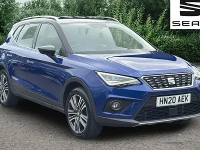 Used Seat Arona XCELLENCE 116 HP (85 kW) 2020 Blue SUV