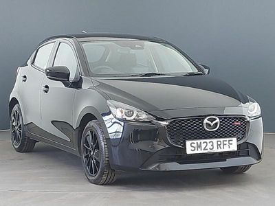Begagnad Mazda 2 Homura-Line 90 HK (66 kW) 2023 Svart Halvkombi