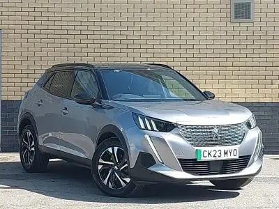 Used Peugeot e-2008 GTi 100 kW (136 HP) 2023 Grey SUV