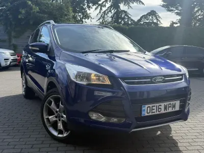 Used Ford Kuga Titanium 150 HP (110 kW) 2016 Blue SUV