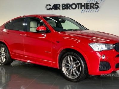 Red Used 2016 BMW X4 M Sport SUV | £14,695 (Fair price)