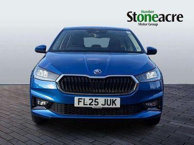 Used Skoda Fabia SE 80 HP (58 kW) 2025 Blue Hatchback