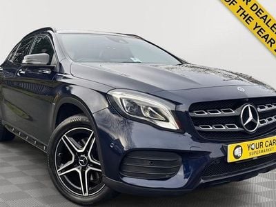 Used Mercedes GLA220 AMG Line Premium 177 HP (130 kW) 2018 Blue SUV