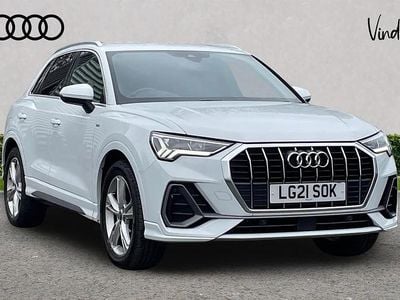 Used Audi Q3 S-Line 150 HP (110 kW) 2021 White SUV