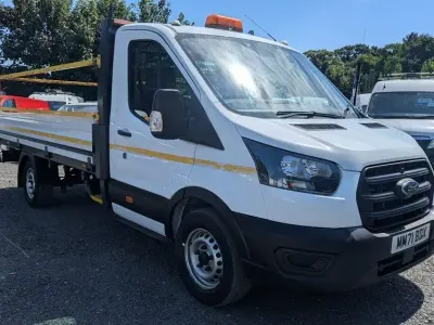Used Ford Transit 140 HP (102 kW) 2021 White Van
