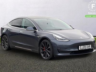 Grey Used 2020 Tesla Model 3 Performance Sedan | £16,899 (Good price)