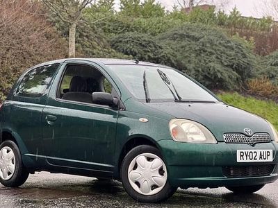 Green Used 2002 Toyota Yaris Hatchback | £895 (Fair price)