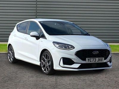 Used Ford Fiesta ST-Line 125 HP (91 kW) 2023 White Hatchback